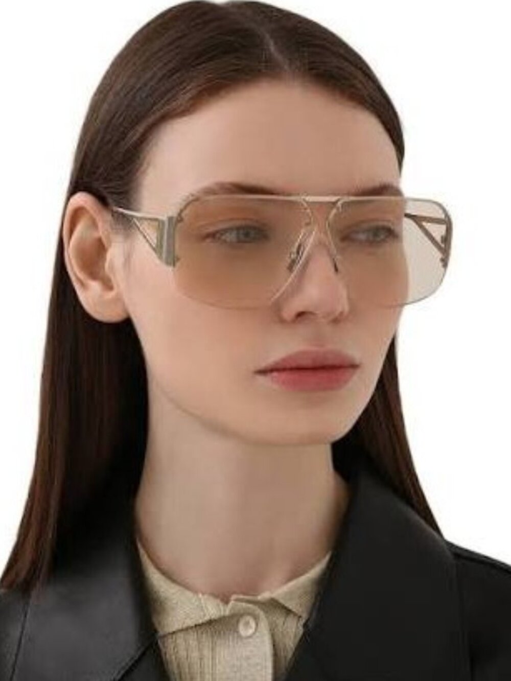 NWT Bottega Veneta BV1065S 006 Aviator Sunglasses